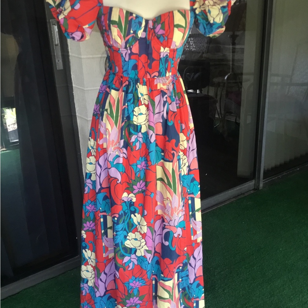 NWT Tuckernuck Climbing Cosmos Valerie Dress SZ 2 - Picture 8 of 10